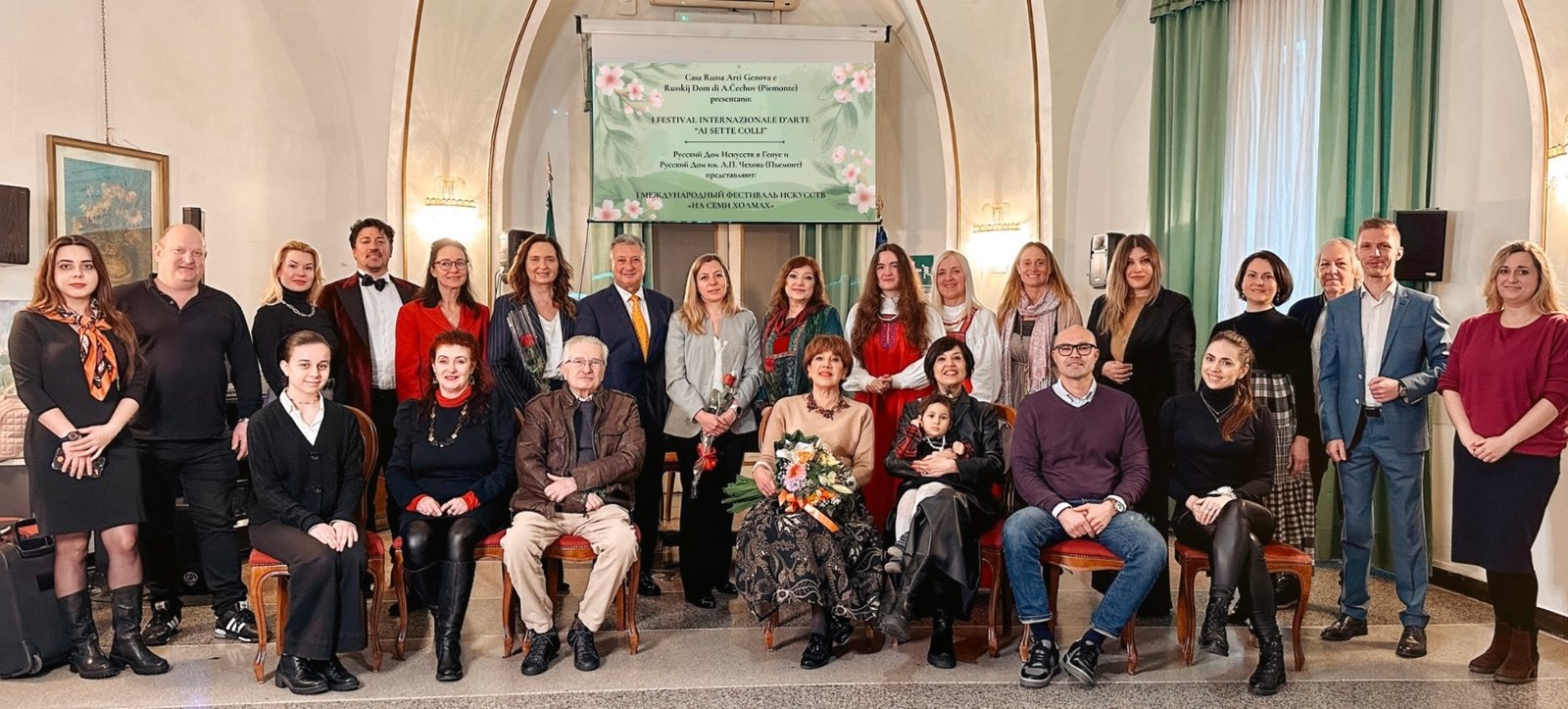 Group Photo from Day One at Circolo Unificato dell'Esercito