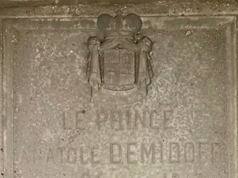 Le mausolée Demidoff au cimetière du Père-Lachaise