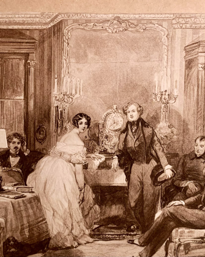 ‘Le Salon de la Comtesse Somailoff’ (1840)