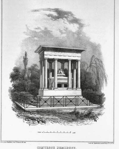 Original Mausoleum from April, 1818
