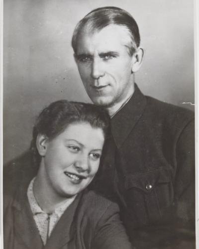 Yuri Shmarov with his daughter Natasha