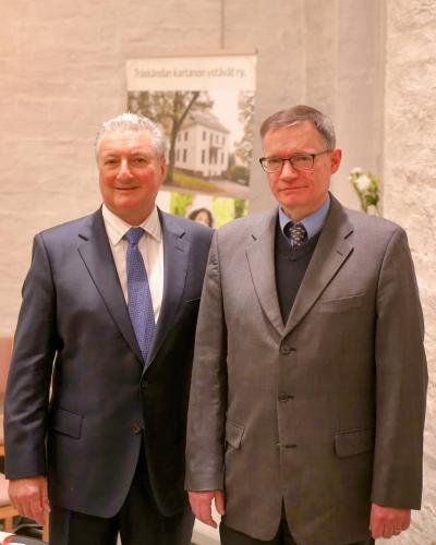 Tryggve Gestrin and Alexandre Tissot Demidoff