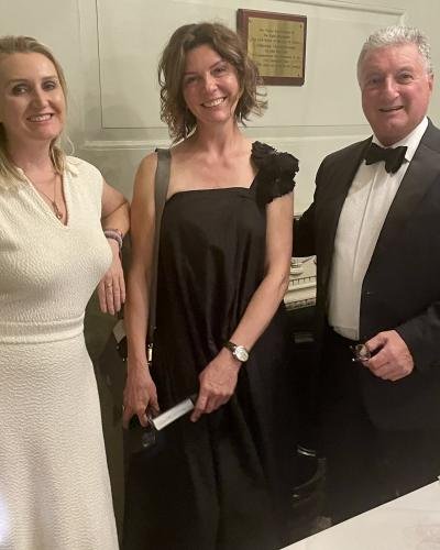 Alexandre Tissot Demidoff with Natalia Rubtsova and Margarita Bagrova
