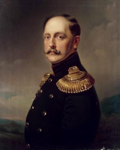 Portrait of Tsar Nicholas I by Horace Vernet